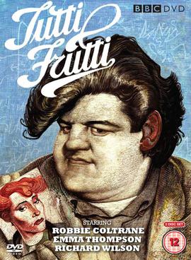 Low resolution cover of BBC DVD of BBC series Tutti Fruitti via Wikipedia